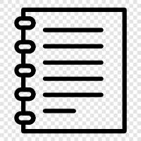 memo, handwritten, writing, todo icon svg