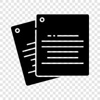 memo, paper, writing, journal icon svg
