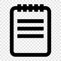 memo, todo list, todos, to remember icon svg