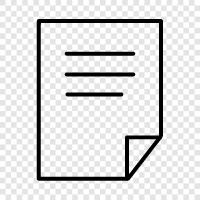 memo, letter, paper, writing icon svg