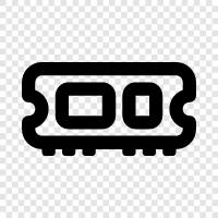 memory, computer, upgrades, storage icon svg