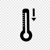 mercury thermometer, digital thermometer, oven thermometer, food thermometer icon svg