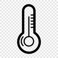 mercury, degrees, weather, heat icon svg