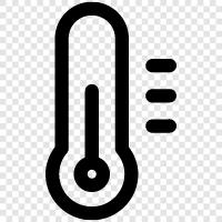 mercury, room temperature, fever, body temperature icon svg