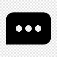 message, conversation, online, messaging icon svg