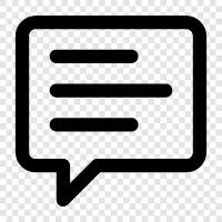 messaging, chatting, online chat, online messaging icon svg