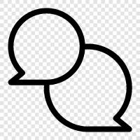 Messaging, Messaging App, Chatrooms, OnlineChat symbol