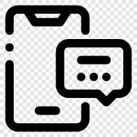 messaging, chat app, messaging app, chat room icon svg