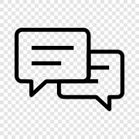 messaging, messaging app, chat app, social media icon svg