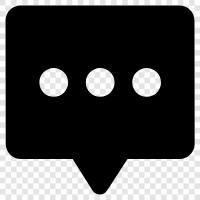 messaging, online chat, online messaging, online chatting icon svg