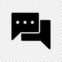 Messaging, MessagingApp, MessagingService, ChatApp symbol