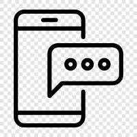 messaging, messaging app, messaging app for android, messaging app for apple icon svg