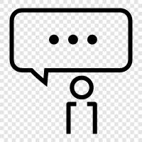 Nachrichten, OnlineChat, OnlineMessaging, OnlineKommunikation symbol