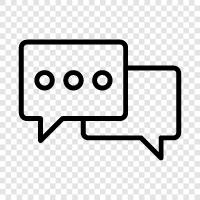 Messaging, Messaging App, Messaging Service, Chatbot symbol