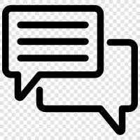 messaging, chatting, online chat, online messaging icon svg