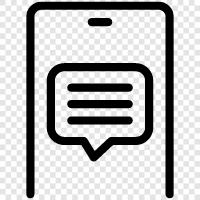 messaging, communication, social networking, online chatting icon svg