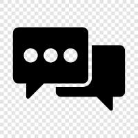 messaging, chat app, messaging app, chatroom symbol