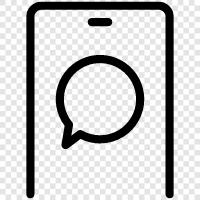 messaging, messaging app, messaging service, chat app icon svg