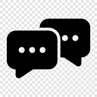 messaging, messaging app, messaging service, chat room icon svg