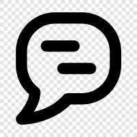 messaging, communication, online chatting, online messaging icon svg