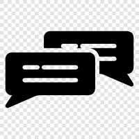 messaging, chat room, online chat, online messaging icon svg