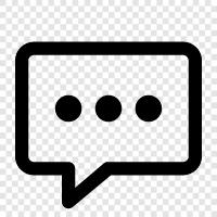 messaging, chat app, messaging app, chatroom icon svg