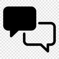 messaging, messaging app, online chat, online messaging icon svg