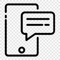 messaging, chatbots, messaging platforms, messaging apps icon svg