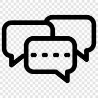 Messaging, ChattingAnwendungen, MessagingApps, Mobile Messaging symbol