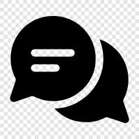 Messaging, Messaging App, Chatbot, Messaging Service symbol