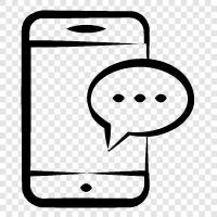 Messaging, Chatter, Text, Chat symbol