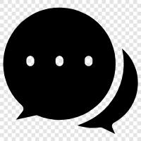 messaging, chatting, messaging app, messenger icon svg