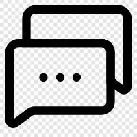 Messaging, MessagingApp, MessagingService, ChatApp symbol