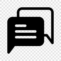 messaging, online chat, online messaging, online chat rooms icon svg