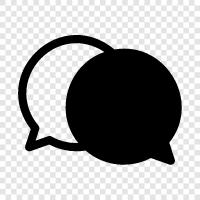 messaging, messaging app, chatroulette, chatroom icon svg