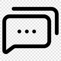 Messaging, MessagingApp, MessagingService, ChatApp symbol