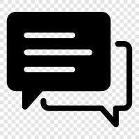 messaging, social media, online chat, online messaging icon svg