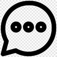 messaging, messaging app, chatroulette, chatroom icon svg