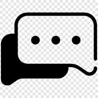 messaging, messaging app, messaging service, chatbots icon svg