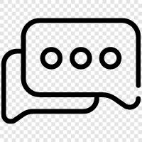 messaging, chatting, messaging app, messenger icon svg