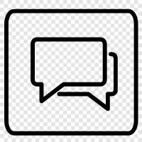 messaging, chatting, messaging app, viber icon svg