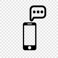 messaging, chatting icon svg