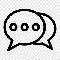 messaging, messaging app, messaging service, online chat icon svg