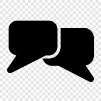 messaging, online chat, online messaging, chat app icon svg