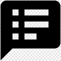 messaging, chatten, messaging app, talk symbol