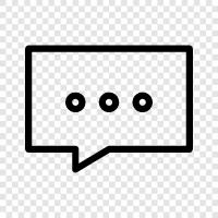 messaging, chatting, messaging app, mobile messaging icon svg