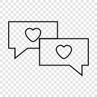 messaging, chatting icon svg