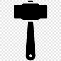 metal, tool, construction, demolition icon svg