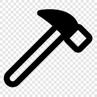 metal, tool, construction, demolition icon svg