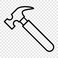 metal, tool, construction, demolition icon svg